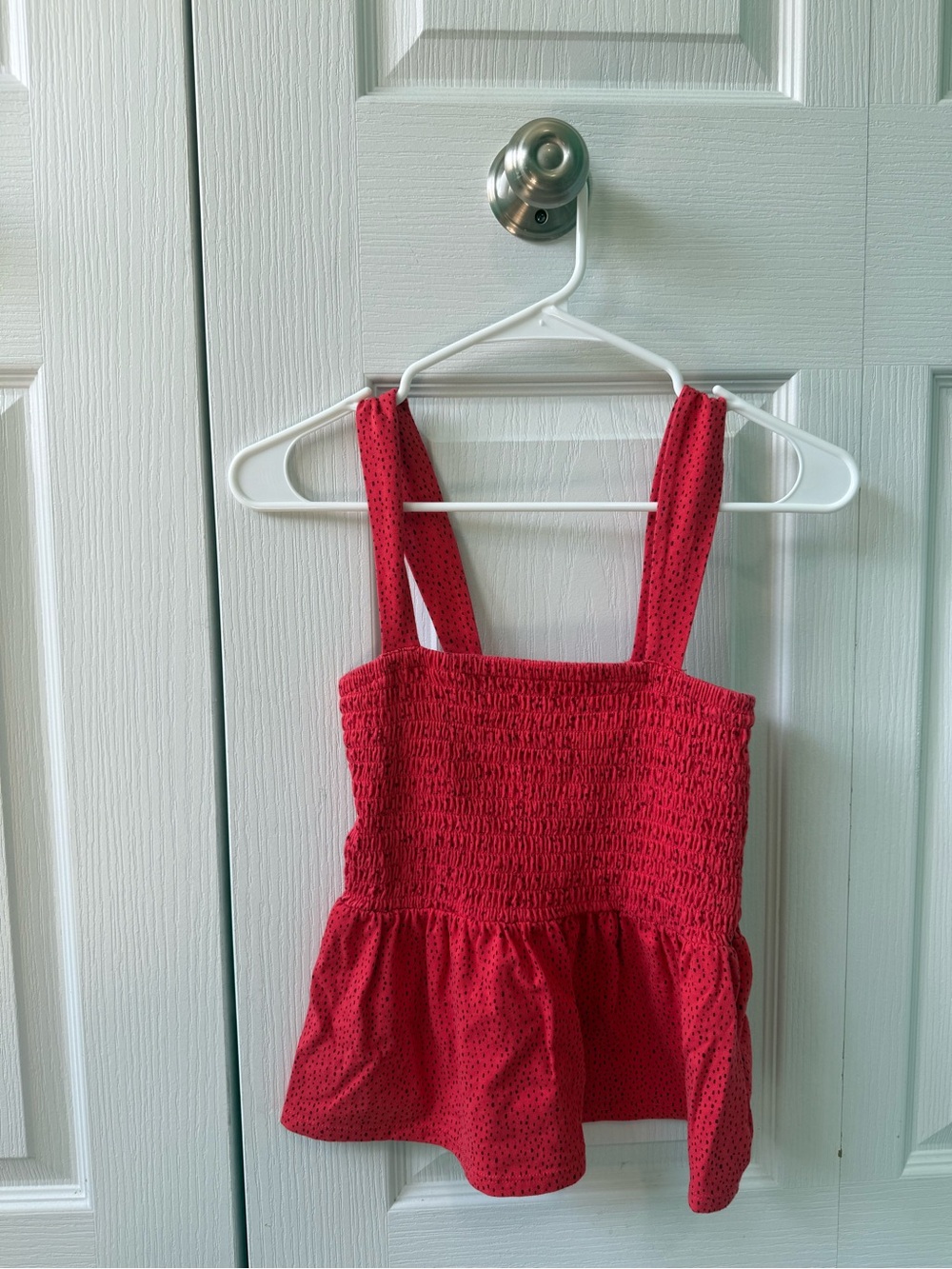 Express Smocked Babydoll Tank – XS